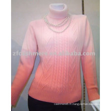 pull femme en cachemire